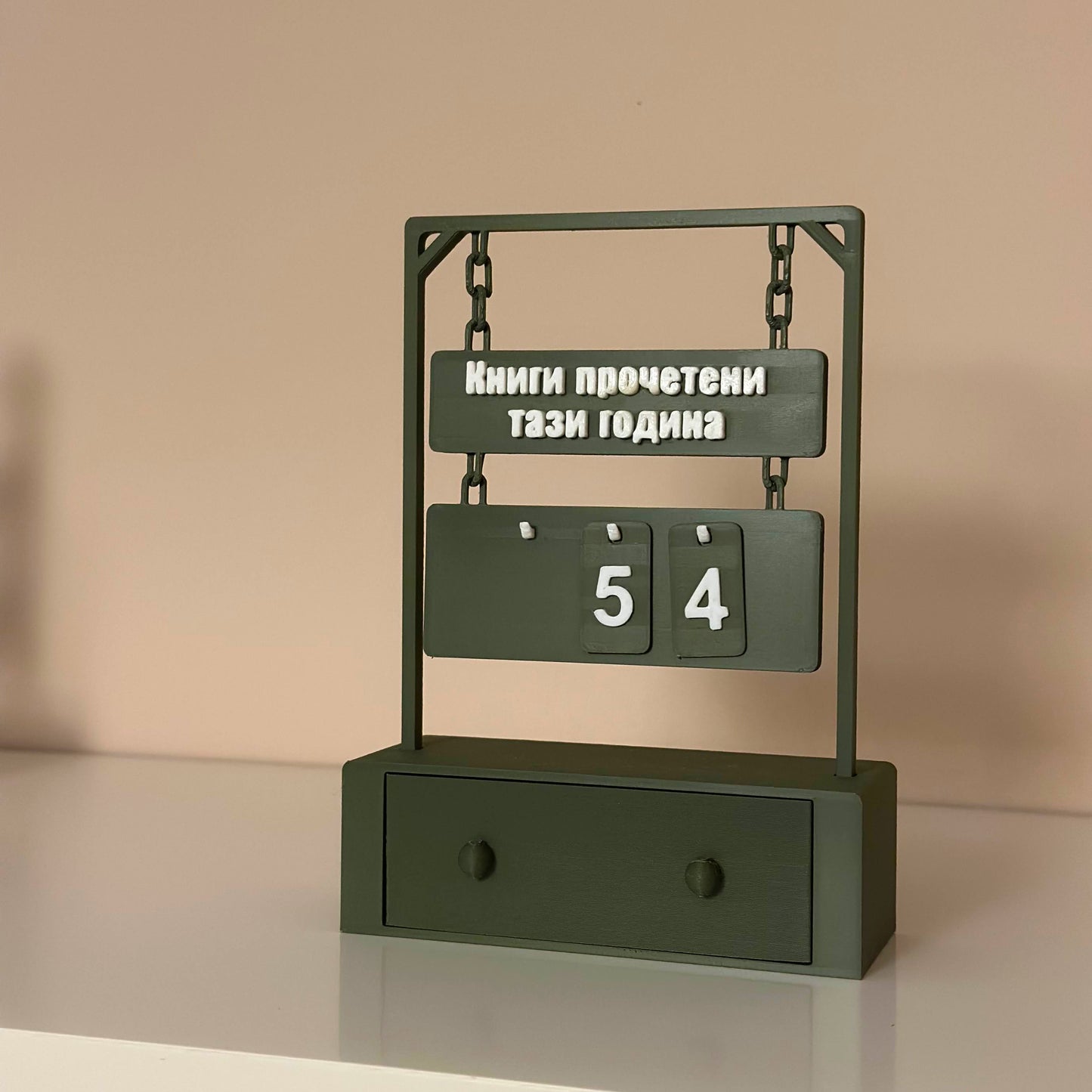 Брояч за прочетени книги