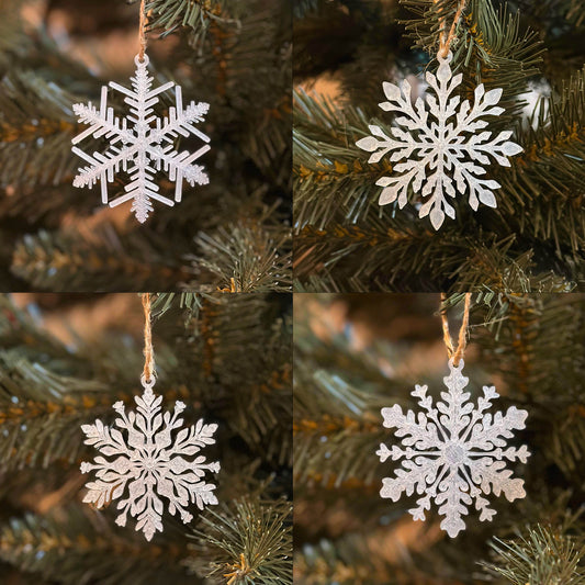 Комплект снежинки украшения за елха