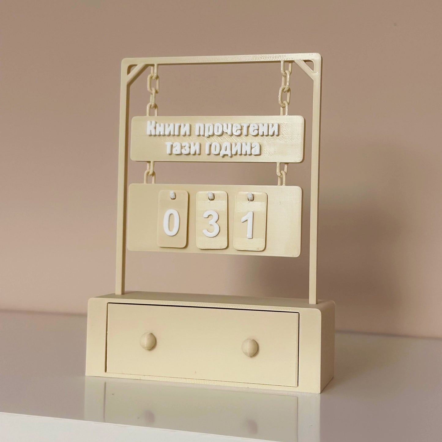 Брояч за прочетени книги