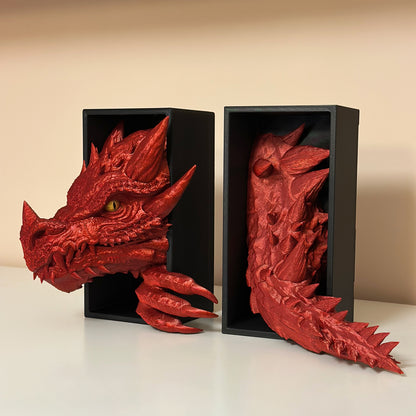 Дракон и опашка книгоразделител