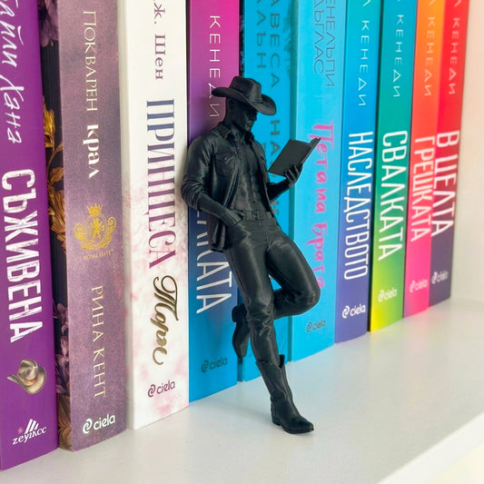 Шелфи каубой четящ книга