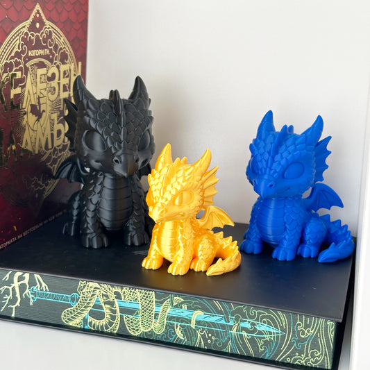 Фигурки дракони от Четвърто Крило